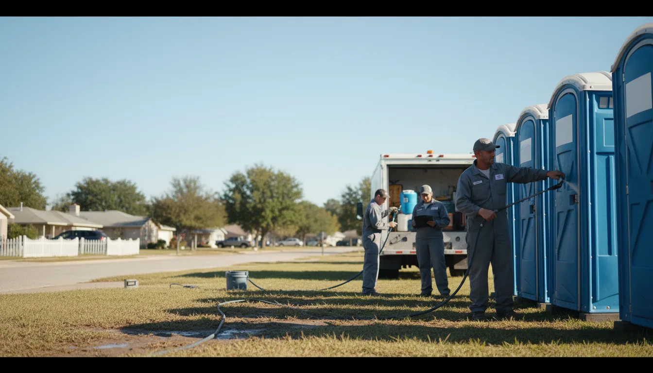Long-Term Portable Toilet Rental in Bonnie, IL near me